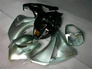 Carénage Moto Honda CBR 1000 RR 08-11 - Argent Noir Bon Marché