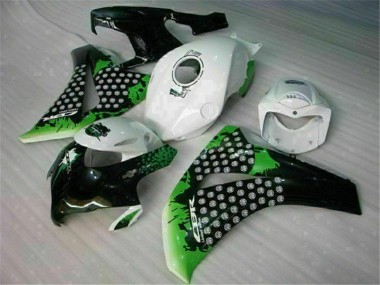Carénage Moto Honda CBR 1000 RR 08-11 - Vert Blanc Bon Marché