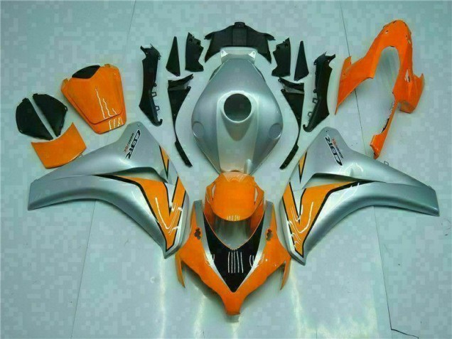 Carénages Moto Honda CBR 1000 RR 08-11 - Orange Argent Carénages Moto Honda CBR 1000 RR 08-11 - Orange Argent