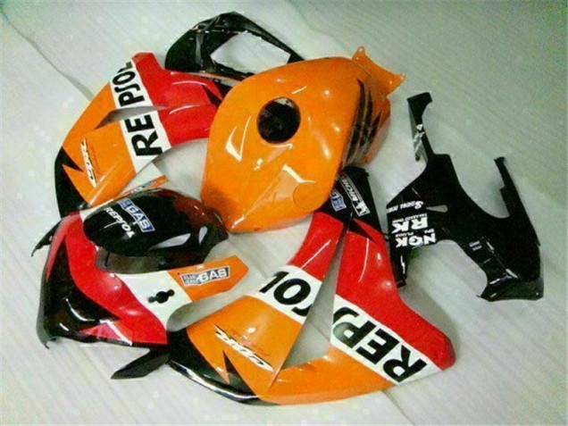 Kit Carénages Motos & Plastique Honda CBR 1000 RR 08-11 - Orange Repsol Kit Carénages Motos & Plastique Honda CBR 1000 RR 08-11 - Orange Repsol