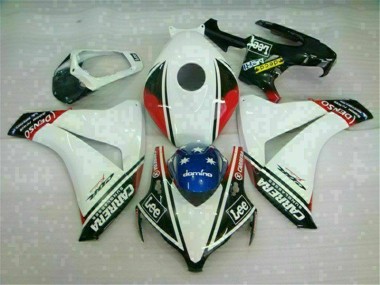 Kit Carénages Motos Honda CBR 1000 RR 08-11 - Blanc Bon Marché