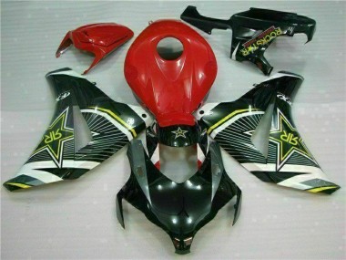 Carénage Moto Honda CBR 1000 RR 08-11 - Rouge Noir Bon Marché