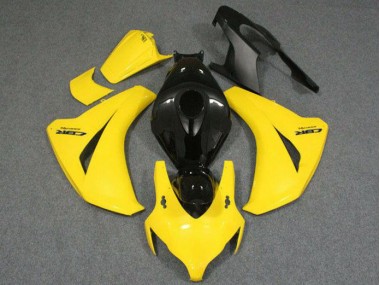 Carénage Moto Honda CBR 1000 RR 08-11 - Jaune Noir Bon Marché