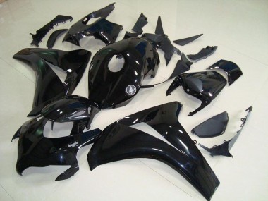 Carénage Moto Honda CBR 1000 RR 08-11 - Tout Noir sans décalcomanies Bon Marché