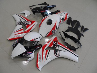 Carénage Moto Honda CBR 1000 RR 08-11 - Blanc Rouge HRC Bon Marché