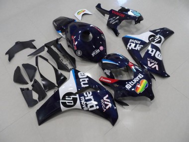 Carénage Moto Honda CBR 1000 RR 08-11 - Bleu Foncé HP Bon Marché