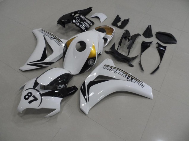 Carénage Moto Honda CBR 1000 RR 08-11 - Blanc et Noir 87 Carénage Moto Honda CBR 1000 RR 08-11 - Blanc et Noir 87