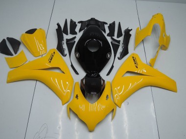 Carénage Moto Honda CBR 1000 RR 08-11 - Jaune et Noir Bon Marché