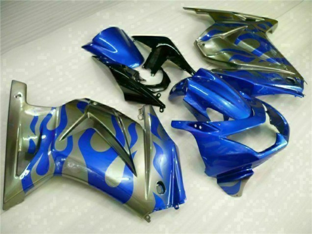 Carénage Moto Kawasaki EX250 08-12 - Bleu Carénage Moto Kawasaki EX250 08-12 - Bleu