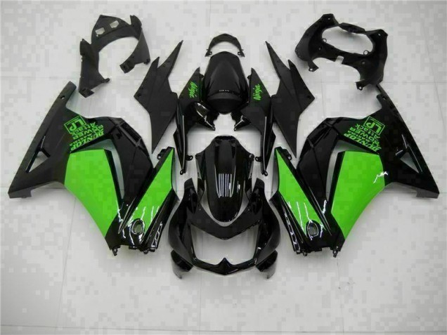 Carénage Moto Kawasaki EX250 08-12 - Noir Vert Ninja Carénage Moto Kawasaki EX250 08-12 - Noir Vert Ninja