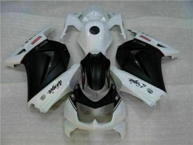 Carénage Moto Kawasaki EX250 08-12 - Blanc Noir Ninja Bon Marché