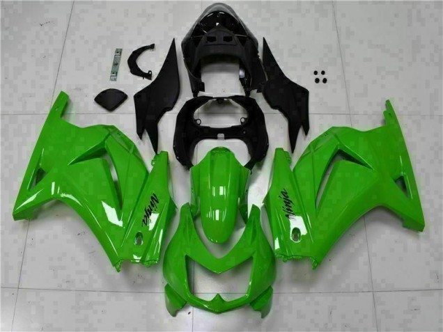 Kit Carénages Motos & Plastique Kawasaki EX250 08-12 - Vert Noir Ninja Kit Carénages Motos & Plastique Kawasaki EX250 08-12 - Vert Noir Ninja
