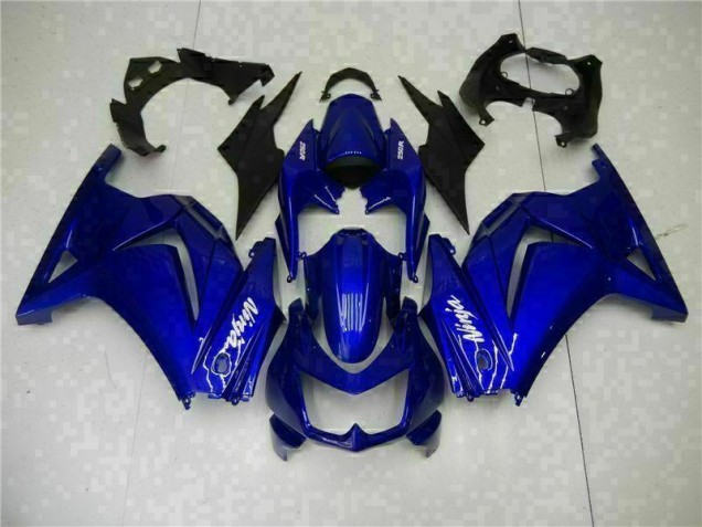 Carénages Moto Kawasaki EX250 08-12 - Bleu Noir Blanc Ninja Carénages Moto Kawasaki EX250 08-12 - Bleu Noir Blanc Ninja