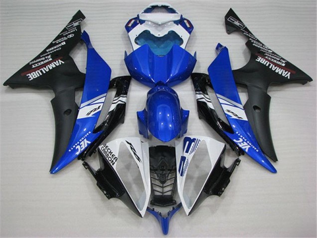 Carénage Moto Yamaha R6 08-16 - Blanc Bleu Noir Carénage Moto Yamaha R6 08-16 - Blanc Bleu Noir