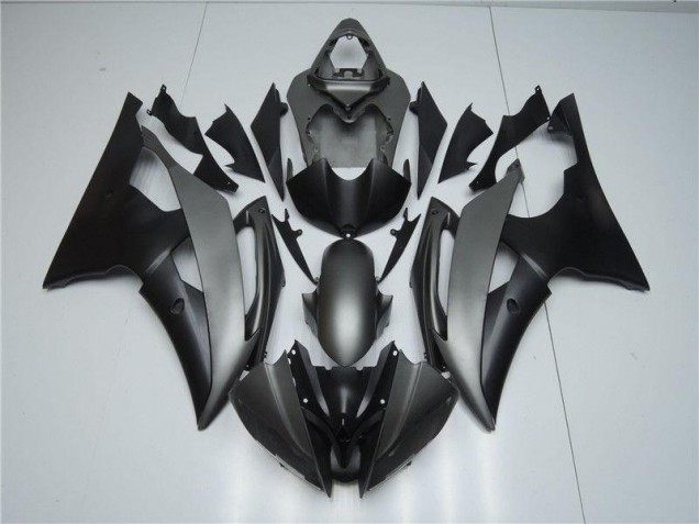 Carrosserie Moto Yamaha R6 08-16 - Gris Noir Carrosserie Moto Yamaha R6 08-16 - Gris Noir