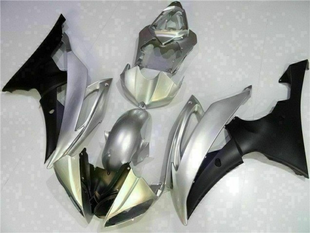 Carénage Moto Yamaha R6 08-16 - Argent Noir Carénage Moto Yamaha R6 08-16 - Argent Noir