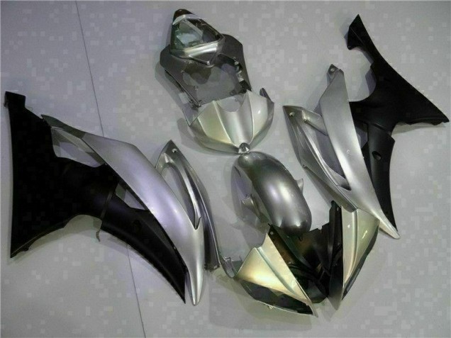 Carénage Moto Yamaha R6 08-16 - Argent Noir Carénage Moto Yamaha R6 08-16 - Argent Noir
