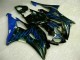 Carénage Moto Yamaha R6 08-16 - Bleu Flamme Noir Carénage Moto Yamaha R6 08-16 - Bleu Flamme Noir