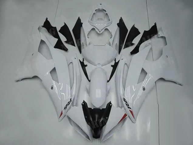 Carrosserie Moto Yamaha R6 08-16 - Blanc Carrosserie Moto Yamaha R6 08-16 - Blanc