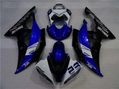 Carénage Moto Yamaha R6 08-16 - Bleu Blanc Noir YEC 23 Bon Marché