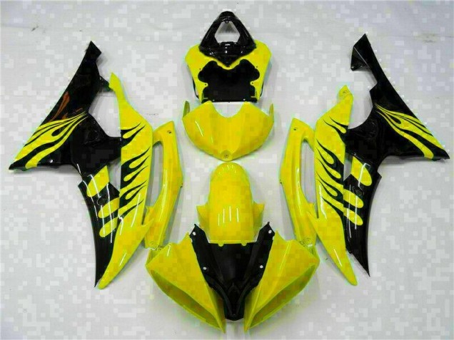 Carénage Moto Yamaha R6 08-16 - Jaune Carénage Moto Yamaha R6 08-16 - Jaune