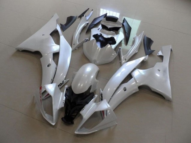 Carénage Moto Yamaha R6 08-16 - Blanc Nacré Carénage Moto Yamaha R6 08-16 - Blanc Nacré