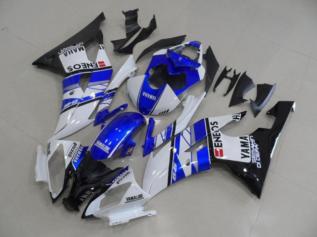 Carénage Moto Yamaha R6 08-16 - Bleu Bleu Blanc ENEOS Carénage Moto Yamaha R6 08-16 - Bleu Bleu Blanc ENEOS