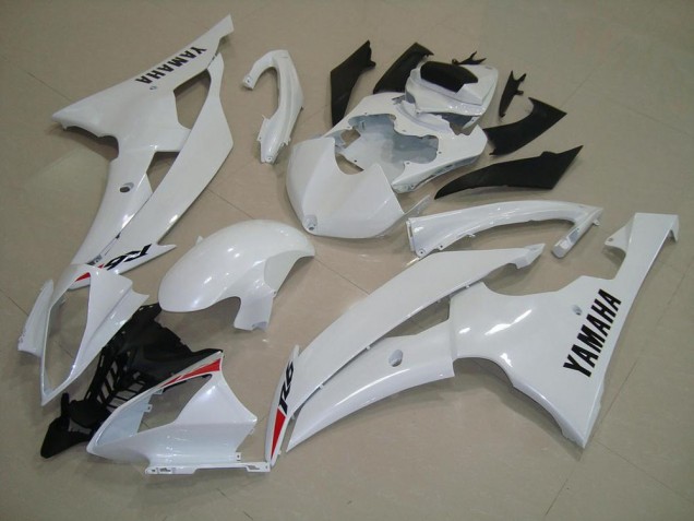 Carrosserie Moto Yamaha R6 08-16 - Blanc Nacré Carrosserie Moto Yamaha R6 08-16 - Blanc Nacré