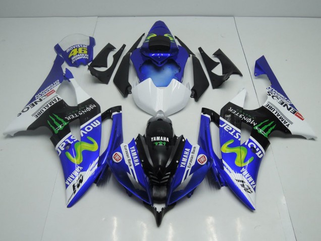 Carénage Moto Yamaha R6 08-16 - Nouveau Movistar Carénage Moto Yamaha R6 08-16 - Nouveau Movistar