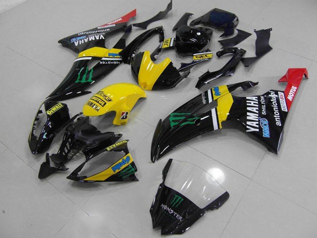 Carrosserie Moto Yamaha R6 08-16 - Jaune Monster Carrosserie Moto Yamaha R6 08-16 - Jaune Monster