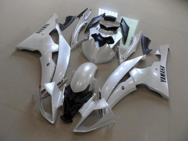Carénage Moto Yamaha R6 08-16 - Blanc Nacré Style OEM Carénage Moto Yamaha R6 08-16 - Blanc Nacré Style OEM