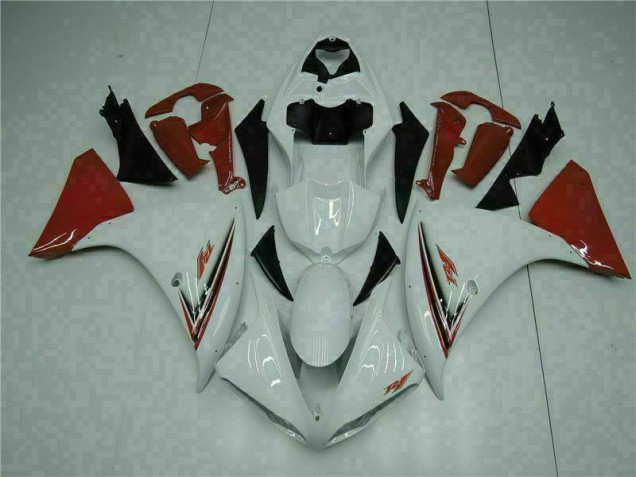 Carénage Moto Yamaha R1 09-11 - Blanc Rouge Carénage Moto Yamaha R1 09-11 - Blanc Rouge