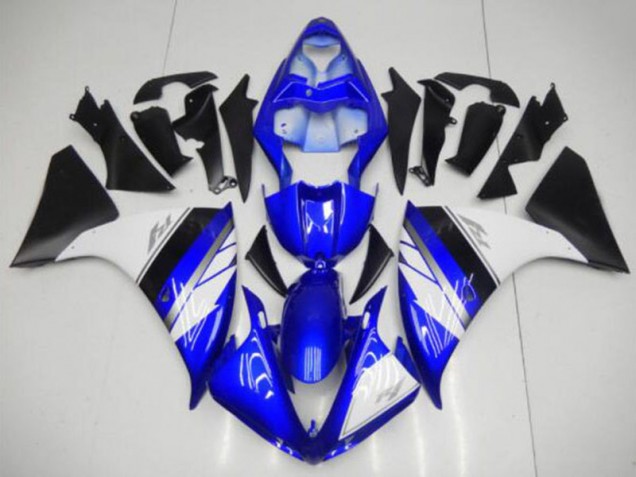 Carénage Moto Yamaha R1 09-11 - Bleu Blanc Noir Carénage Moto Yamaha R1 09-11 - Bleu Blanc Noir