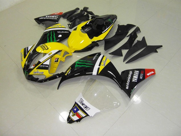Carénages Moto Yamaha R1 09-11 - Jaune Monster Carénages Moto Yamaha R1 09-11 - Jaune Monster