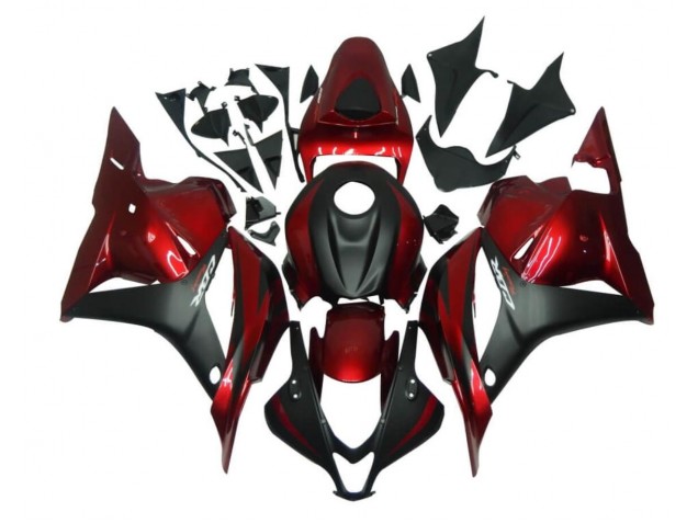 Kit Carénages Motos Complet Honda CBR 600 RR 09-12 - Rouge Noir