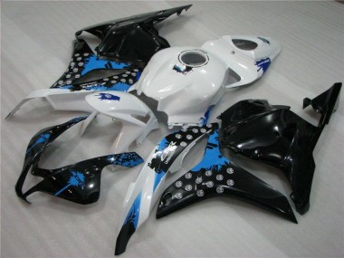 Carénage Moto Honda CBR 600 RR 09-12 - Noir Blanc Bleu Bon Marché