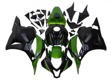 Carénage Moto Honda CBR 600 RR 09-12 - Vert Noir Bon Marché