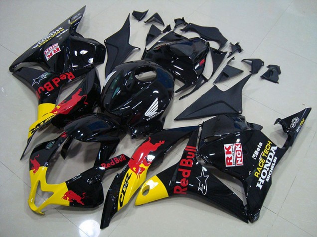 Carénage Moto Honda CBR 600 RR 09-12 - Noir Red Bull Carénage Moto Honda CBR 600 RR 09-12 - Noir Red Bull