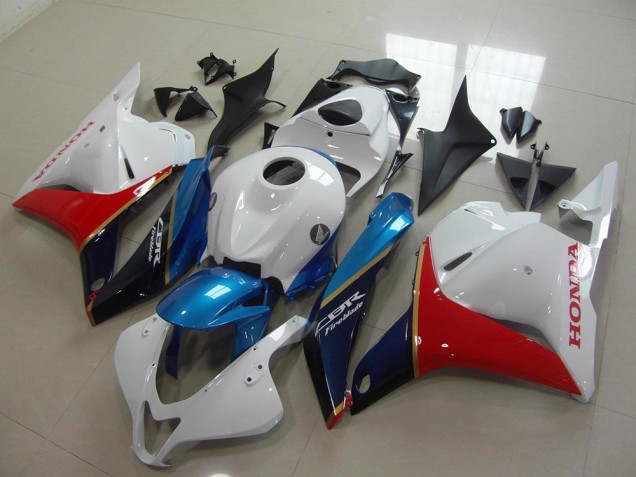 Carénage Moto Honda CBR 600 RR 09-12 - Noir Rouge Bleu