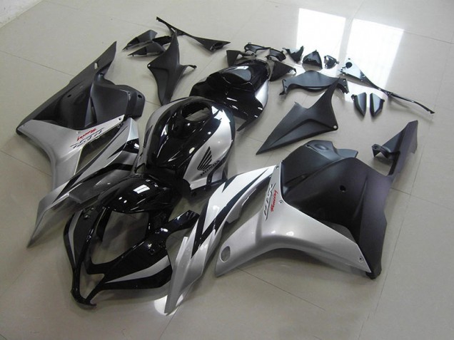 Carénage Moto Honda CBR 600 RR 09-12 - Noir Argent Carénage Moto Honda CBR 600 RR 09-12 - Noir Argent