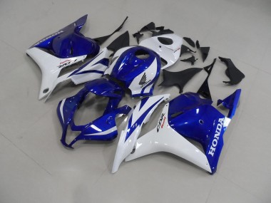 Carénage Moto Honda CBR 600 RR 09-12 - Bleu Blanc Bon Marché