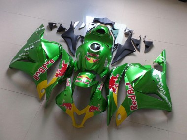 Carénage Moto Honda CBR 600 RR 09-12 - Vert Red Bull Bon Marché