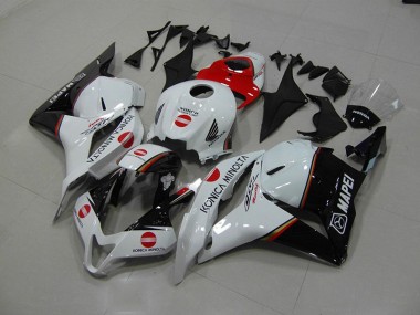 Carénage Moto Honda CBR 600 RR 09-12 - Rouge Konica Minolta Bon Marché
