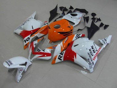 Carénage Moto Honda CBR 600 RR 09-12 - Blanc Repsol Bon Marché