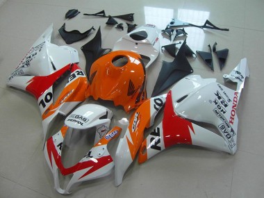 Carénage Moto Honda CBR 600 RR 09-12 - Blanc Nouveau Repsol Bon Marché