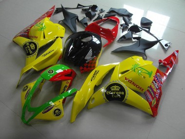 Carénage Moto Honda CBR 600 RR 09-12 - Jaune Corona Extra Bon Marché