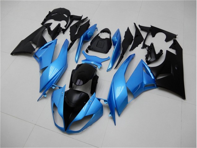 Carénages Moto Kawasaki ZX6R 09-12 - Bleu Noir Carénages Moto Kawasaki ZX6R 09-12 - Bleu Noir