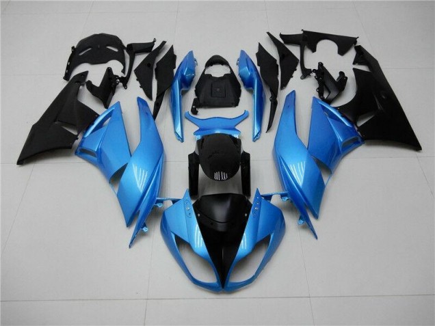 Carénages Moto Kawasaki ZX6R 09-12 - Bleu Noir Carénages Moto Kawasaki ZX6R 09-12 - Bleu Noir