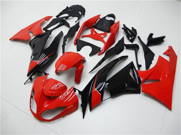 Carénage Moto Kawasaki ZX6R 09-12 - Rouge Noir Carénage Moto Kawasaki ZX6R 09-12 - Rouge Noir