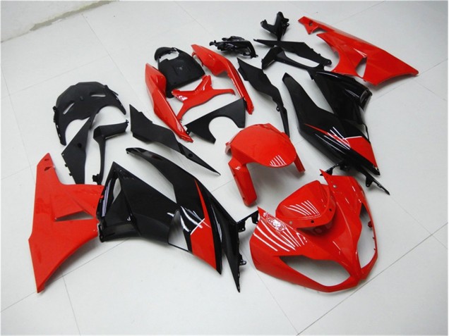 Carénage Moto Kawasaki ZX6R 09-12 - Rouge Noir Carénage Moto Kawasaki ZX6R 09-12 - Rouge Noir